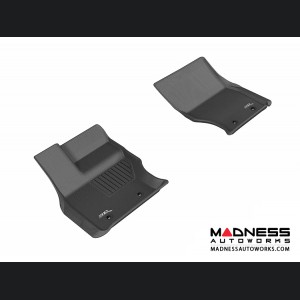 Land Rover Range Rover Floor Mats (Set of 2) - Front - Black by 3D MAXpider